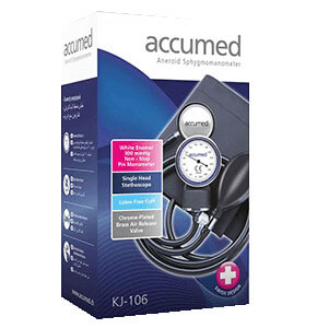 AccuMed Aneroid Sphygmomanometer/Blood Pressure Meter