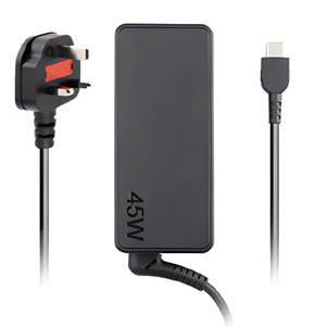 Universal 45W USB-C Laptop Charger for Lenovo - Lightweight & Portable Power Supply