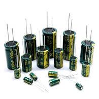 High-Frequency Electrolytic Capacitor – 50V, Multiple Capacitance Values, Fixed Aluminum Capacitor