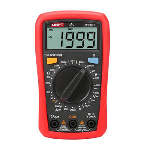 UNI-T UT33D+ Palm-sized Digital Multimeter with NCV & 2m drop-tested