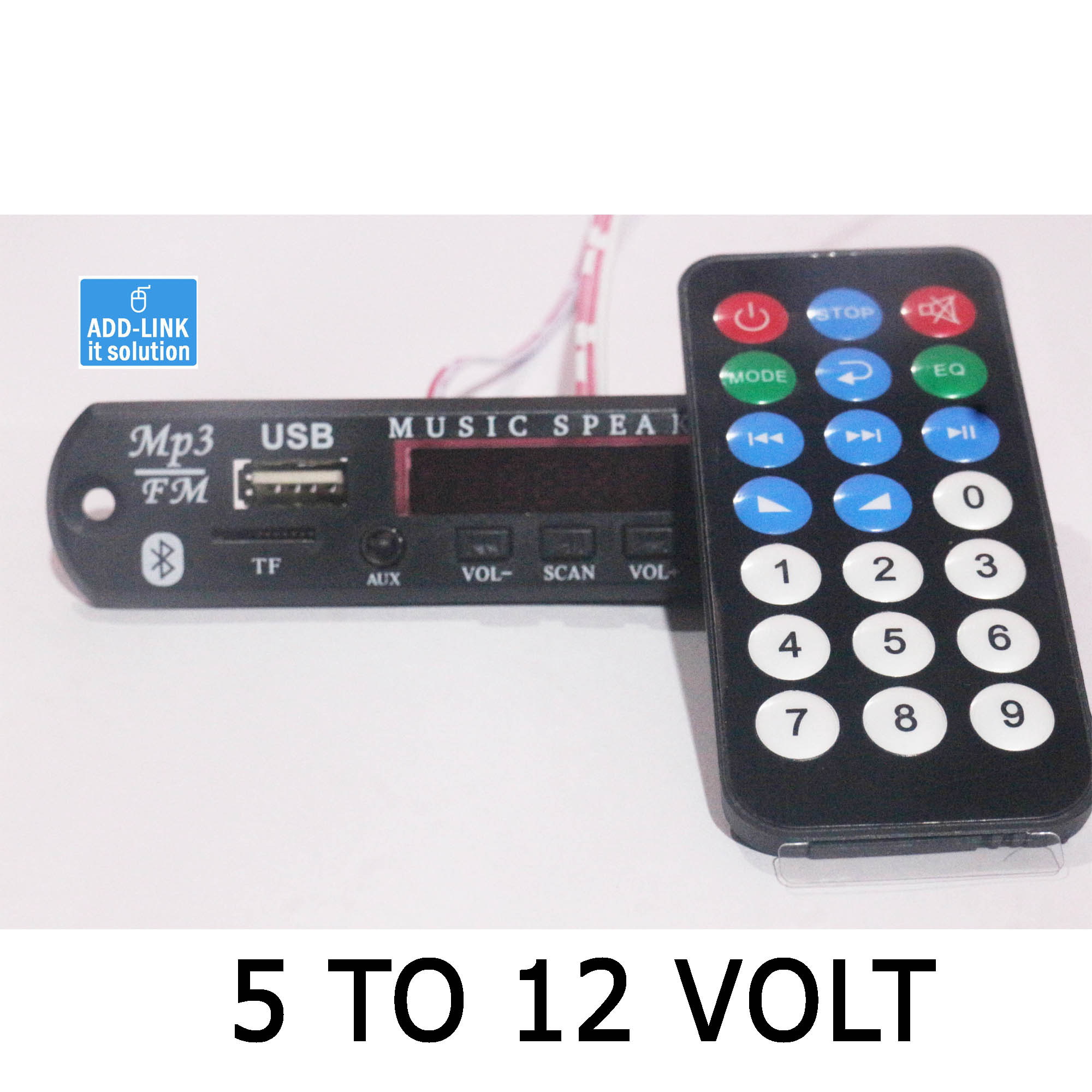 Mp3 Player Decoder Board Fm Radio Tf Usb 3.5 Mm Aux