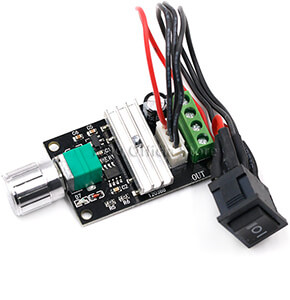 1203BB 6V 12V 24V 3A 80W DC Motor Speed Controller (PWM) Adjustable Reversible Motor Driver Switch