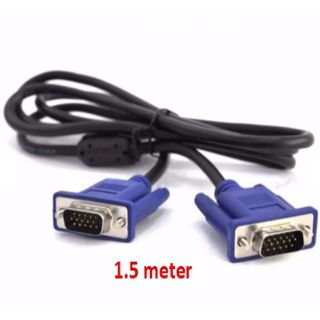 VGA Cable 1.5m Long Computer Monitor High Resolution Connection Video Cable
