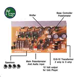 Audio DIY Kits 150W Stereo 5.1 Home Theater Audio Amplifier Board Kit