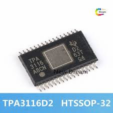 TPA3116D2DADR TPA3116D2 100% New Original Audio Amplifier Chipset - SOP-32
