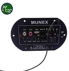 Amplifier Kit Car Bluetooth Subwoofer Hi-Fi Bass Amplifier Board Audio TF USB 12V